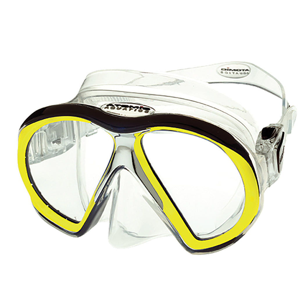 Atomic Subframe Mask Medium Fit, Clean W/yellow