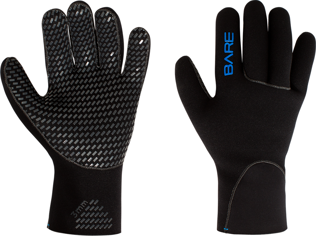 Bare 3mm Glove-BLACK