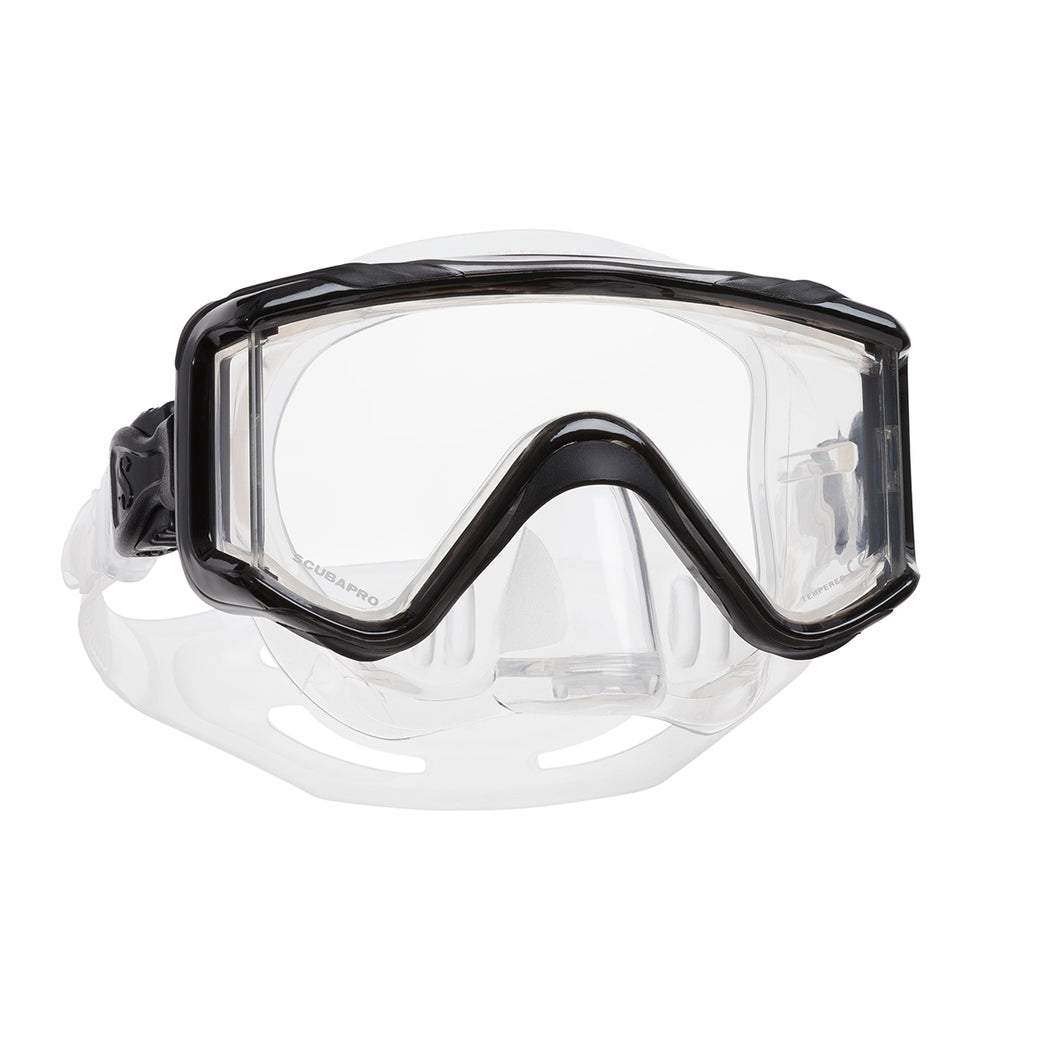 Scubapro Crystal VU Plus Dive Mask, W/Purge