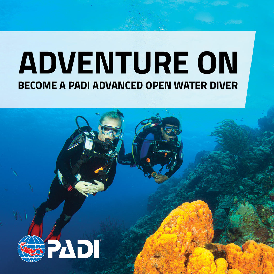 PADI Advanced Open Water Scuba Certification